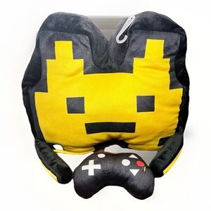 New 11" Yellow Video Gamer With Controller Collectible Soft Plush Toy  BMI